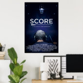 24x36 Poster SCORE: een documentaire over filmmuzi (Thuiskantoor)