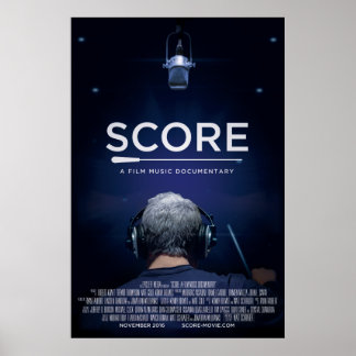 24x36 Poster SCORE: een documentaire over filmmuzi