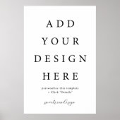 24x36" Verticaal/Portret Poster Bord (Voorkant)