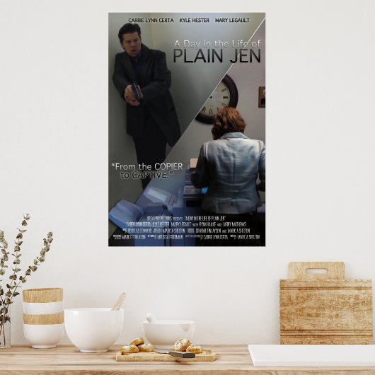 24x36Poster spellen Poster (Keuken)