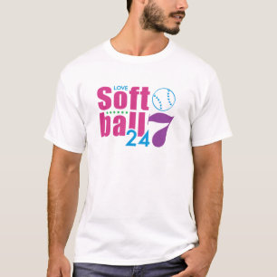 24x7 Softball T-shirt