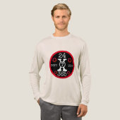 24X7X365 Don't Quit Tri-Blend Shirt (Voorkant)