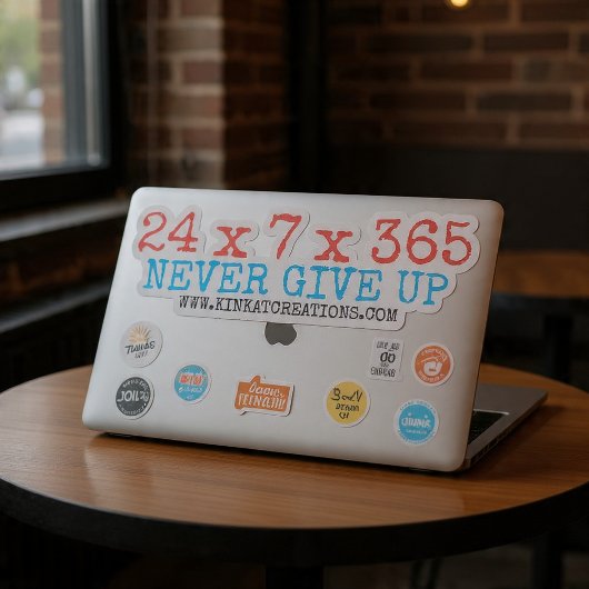 24X7X365 STICKER