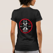 24X7X365 Stop niet T-shirt (Achterkant)