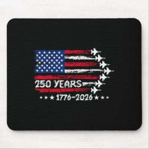 250 Amerika Jaren 1776 2026 Gevechtsvliegtuigen 25 Muismat