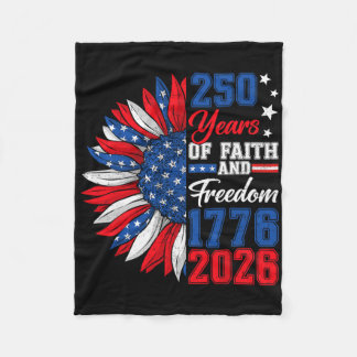 250 Amerika Jaren Vrijheid 1776 2026 250ste Verjaa Fleece Deken