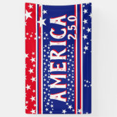250 AMERIKA Sterrenhemel Spandoek (Verticaal)