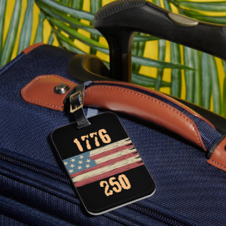 250 amerika T-Shirt Bagagelabel