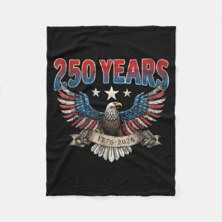 250 Amerikaans 1776 250e Usa Illustratie Fleece Deken