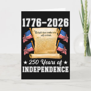 250 Amerikaanse Jaren Van Onafhankelijkheid 1776 2 Kaart