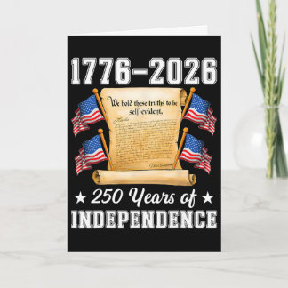 250 Amerikaanse Jaren Van Onafhankelijkheid 1776 2 Kaart