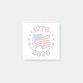 250 Amerikaanse Onafhankelijkheid Patriottische Vl Post-it® Notes (Voorkant)