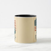 250 Anniversary Statue of Liberty Over Flag Mok (Midden)