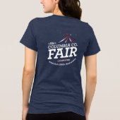 250 Dames Navy Blend T-shirt (Achterkant)