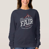 250 Dames Navy Crewneck Sweatshirt (Voorkant)