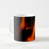 250, een gloed koffiemok (Voorkant links)
