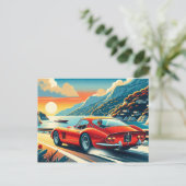 250 GTO Ferrari Inspiratie Briefkaart (Staand voorkant)