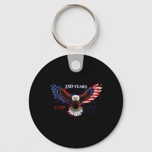250 Jaar 17762026 Amerikaanse Adelaar Patriottisch Sleutelhanger