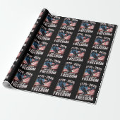 250 Jaar 1776 2026 250ste 4 juli Cadeaupapier (Uitgerold)