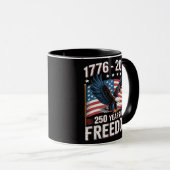 250 Jaar 1776 2026 250ste 4de Juli Mok (Voorkant rechts)