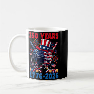 250 Jaar 1776 2026 250ste Verjaardag IJshockey Koffiemok