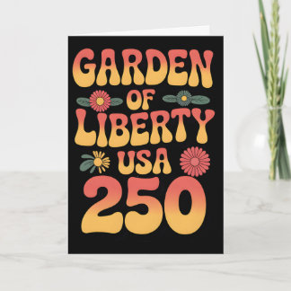 250 Jaar 1776-2026 250ste verjaardag Tuinieren _1  Kaart