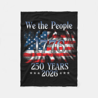 250 Jaar 1776-2026 250ste Verjaardag Usa Vlag We T Fleece Deken