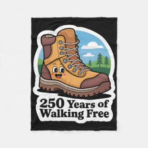 250 Jaar 1776-2026 250ste Verjaardag Wandeltocht  Fleece Deken