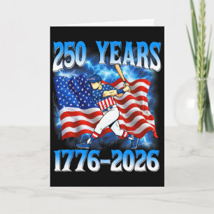 250 Jaar 1776 2026 250ste Verkoop Amerikaanse Vlag Kaart