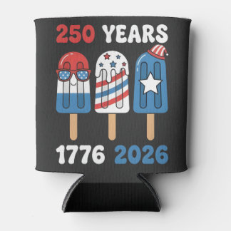 250 jaar 1776 2026 4 juli ijs  blikjeskoeler