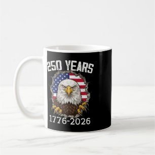250 Jaar 1776–2026 Adelaar En Vlag Amerikaanse Pat Koffiemok