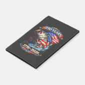 250 Jaar 1776-2026 Forelvissen Post-it® Notes (Schuin)