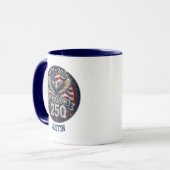 250 Jaar 1776-2026 Freedom Eagle Koffie Mok (Voorkant links)