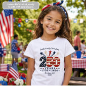 250 Jaar 1776-2026 Kids TShirt Onafhankelijkheidsd