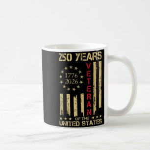 250 Jaar 1776-2026 Patriottische Veteranen Amerika Koffiemok