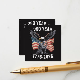 250 Jaar 250ste Verjaardag VS 4 juli Informatiekaartje