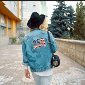 250 jaar 4 juli Onafhankelijkheidsdag Denim Jacket
