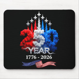 250 Jaar Amerika 1776 2026 250e Verjaardag 4e Muismat