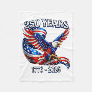 250 jaar Amerika 1776 2026 250e verjaardag van de Fleece Deken