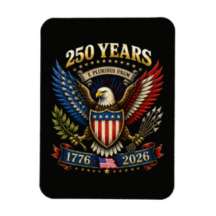 250 jaar Amerika 1776 2026 250ste verjaardag Magneet