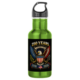 250 jaar Amerika 1776 2026 250ste verjaardag Waterfles