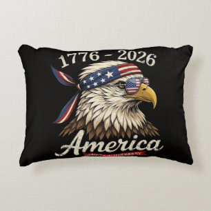 250 Jaar Amerika 1776 2026 Adelaar Vintage Accent Kussen