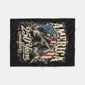 250 Jaar Amerika 1776 2026 Founding Fathers Fleece Deken (Voorkant (Horizontaal))