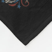 250 Jaar Amerika 1776 2026 Founding Fathers Fleece Deken (Hoek)