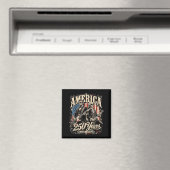 250 Jaar Amerika 1776 2026 Founding Fathers Magneet (Insitu (Vaatwasser))