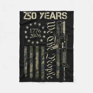 250 Jaar Amerika 1776-2026 We The People 250e Vs Fleece Deken