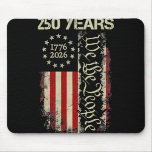 250 Jaar Amerika 1776 2026 We The People Vlag Usa Muismat
