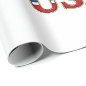 250 Jaar Amerika 250e 4 juli Viering 1 Cadeaupapier (Rol Hoek)
