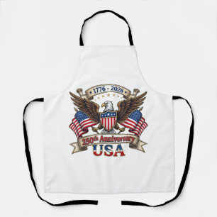 250 Jaar Amerika 250e 4 juli Viering 1 Schort