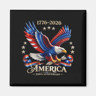 250 jaar Amerika 250e 4 juli viering Magneet